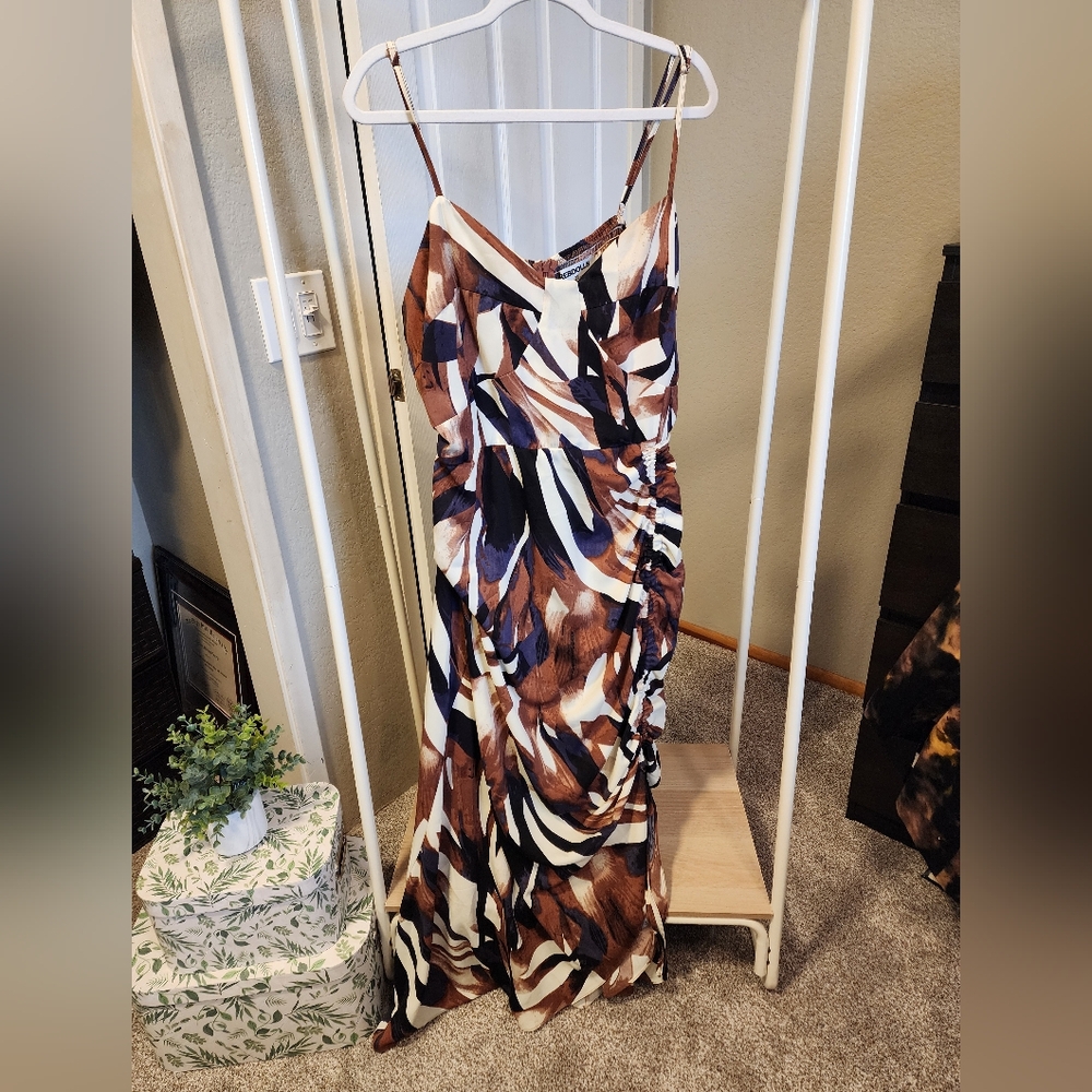 Rebdolls Multicolor Midi Dress